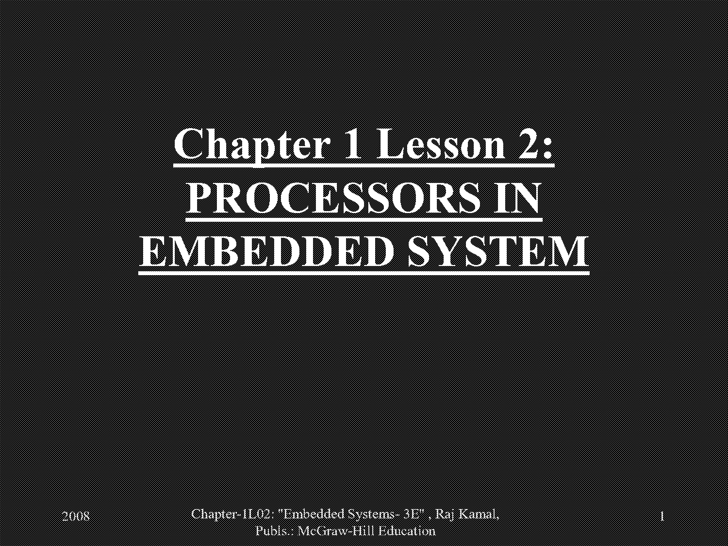 embedded system raj kamal pdf